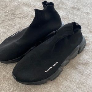 Hardly ever worn balenciaga men’s sock sneakers